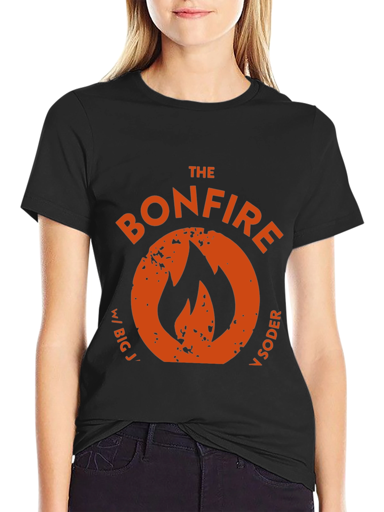 The Bonfire w/ Big J & Soder Black Tee