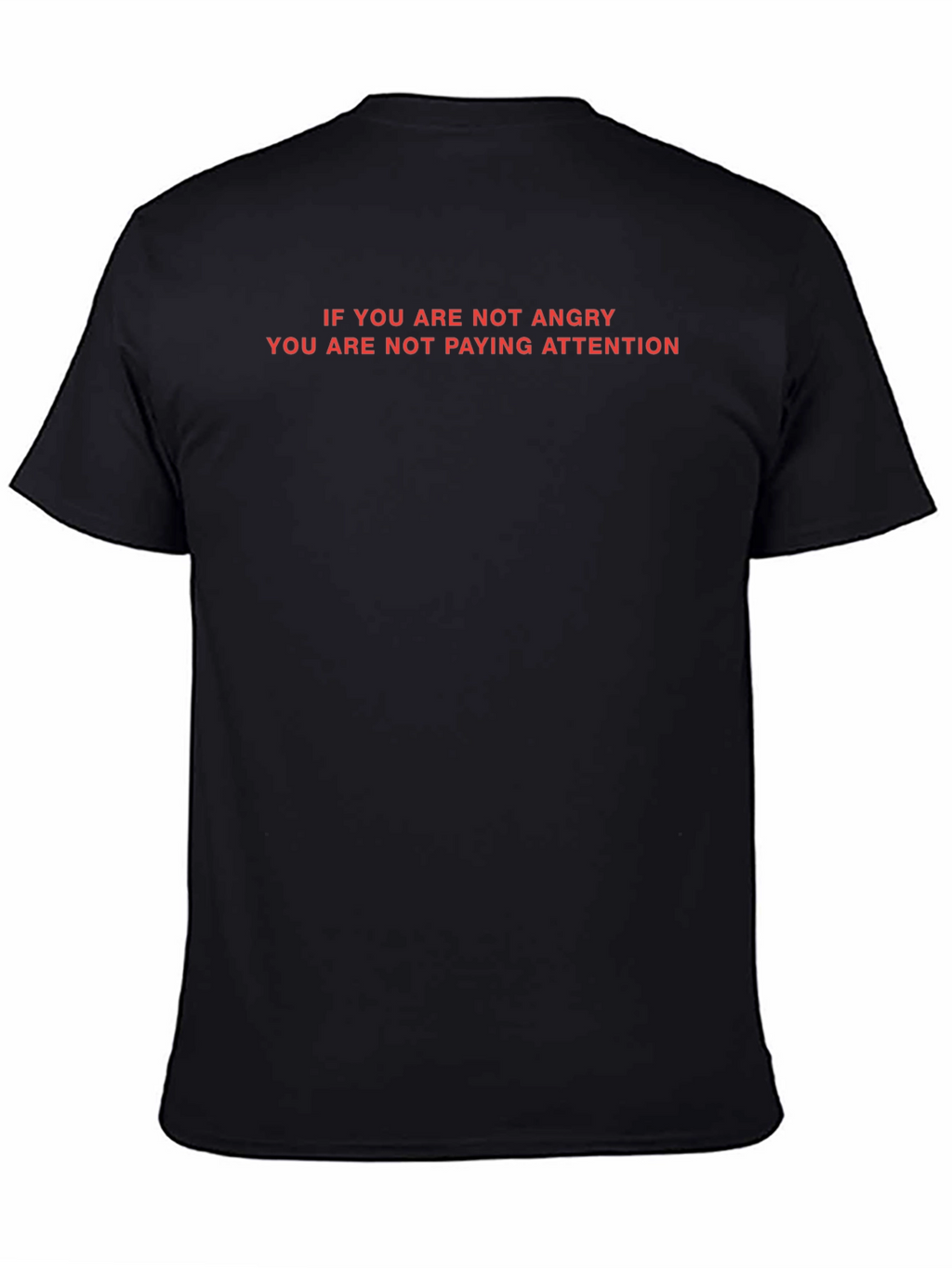 Bold Statement T-Shirt - Anger & Awareness