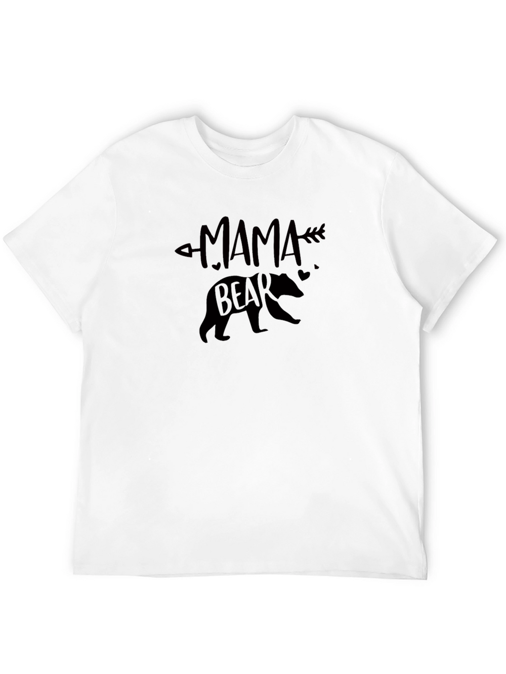 Mama Bear T-Shirt - Black Graphic Tee