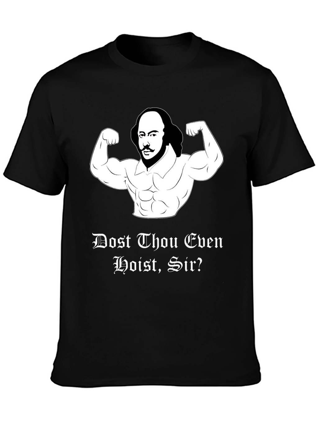 Shakespeare Gym Black T-Shirt