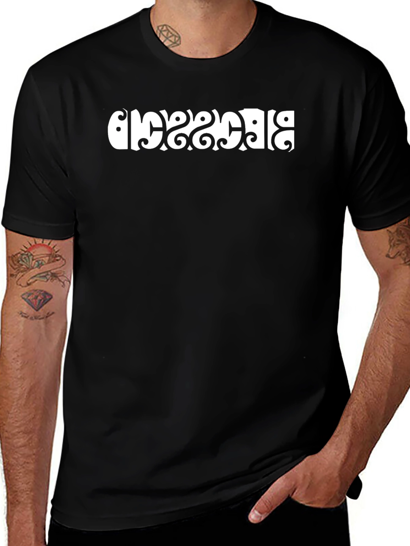 Abstract Graphic Tee - Unique Design Soft Cotton