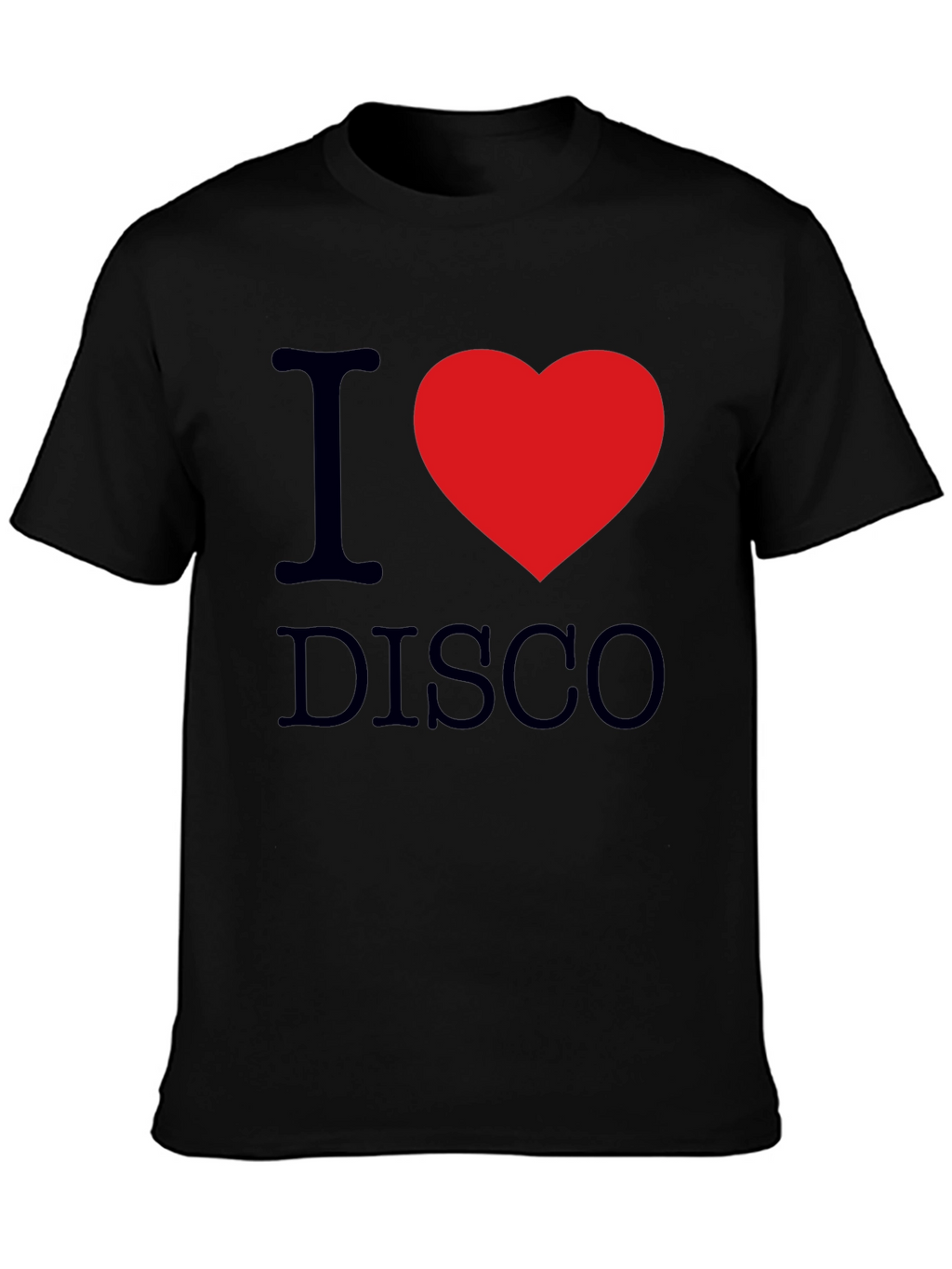 I Heart Disco Black T-Shirt