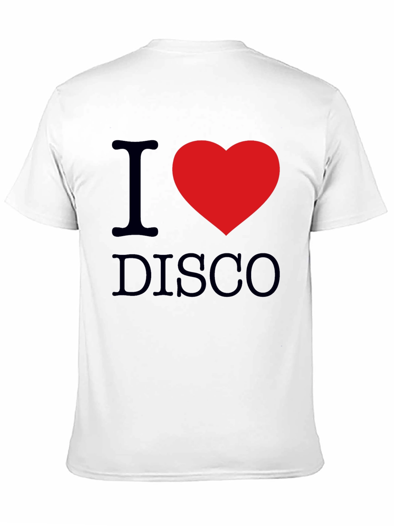 I Heart Disco Black T-Shirt