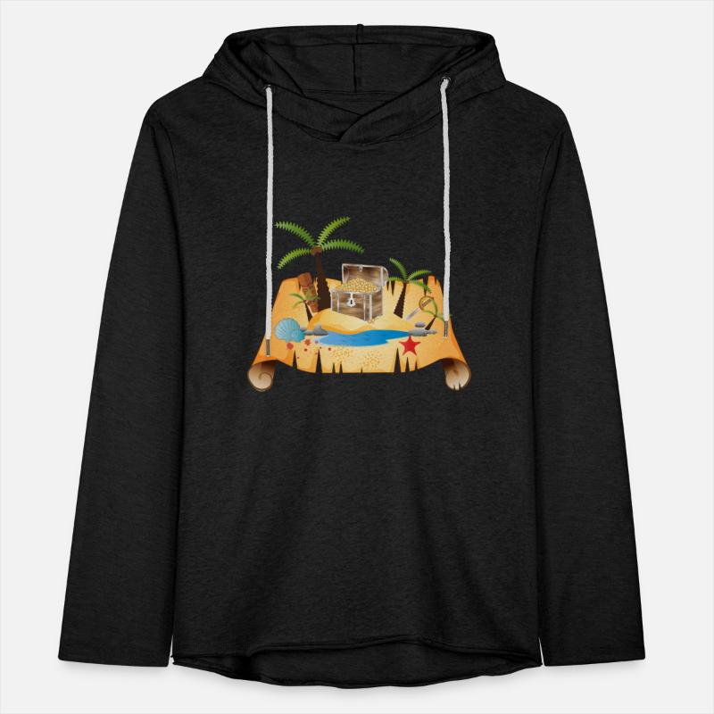 Adventurous Treasure Map with Gold Chest