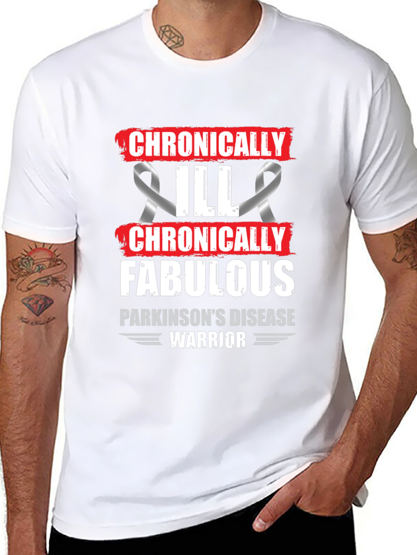Chronically Fabulous Parkinsons Disease Warrior T-Shirt