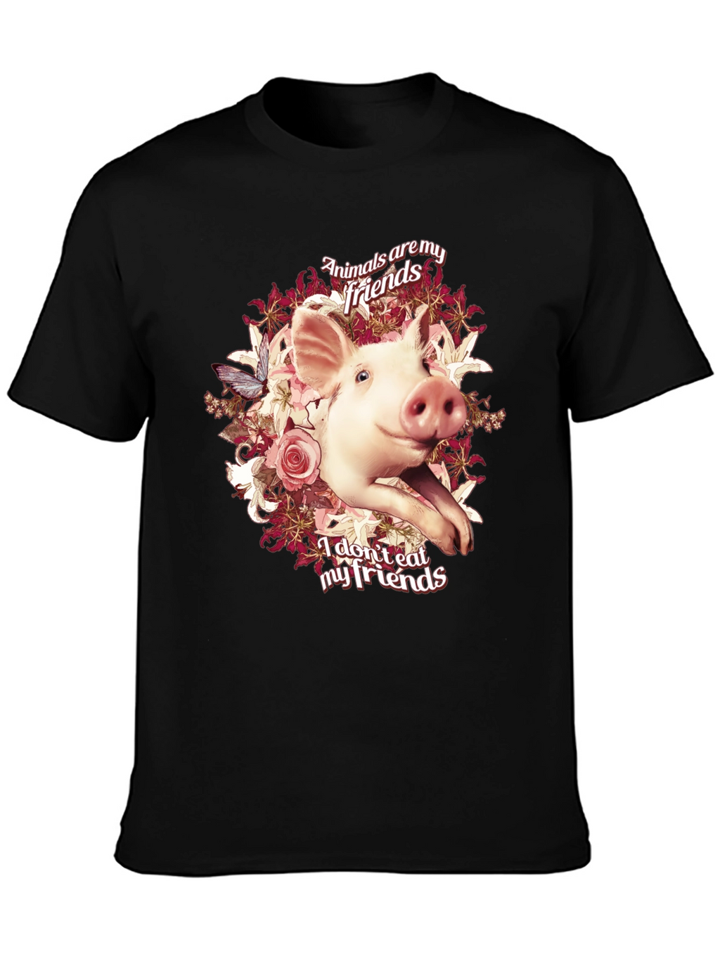 Animals Are My Friends Graphic Tee