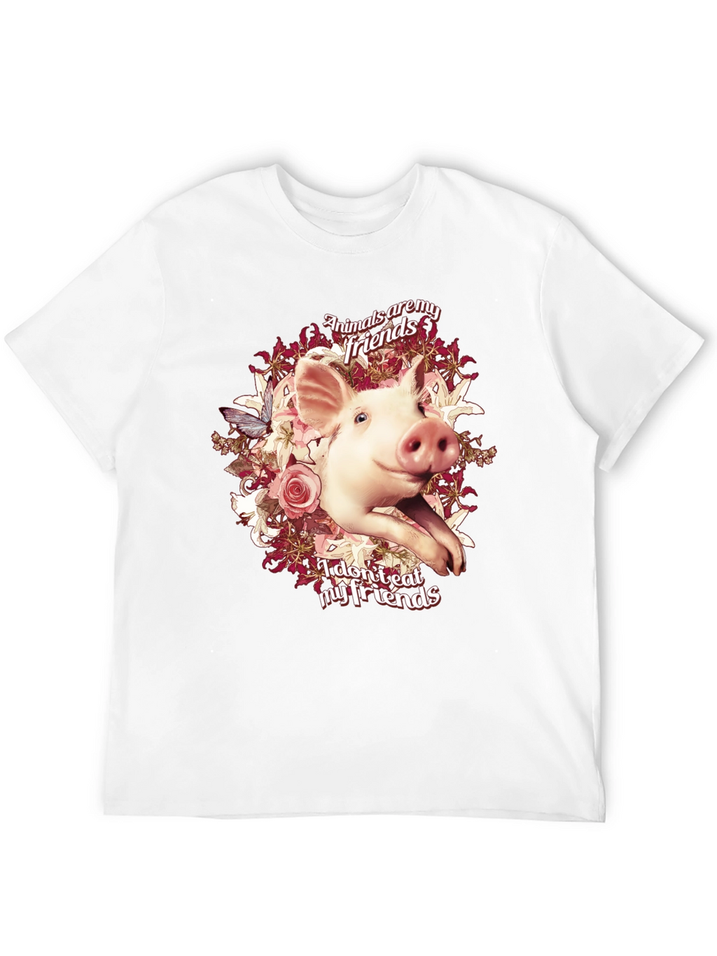Animals Are My Friends Graphic Tee