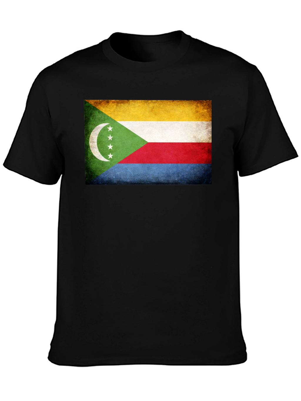 Comoros Flag Graphic T-Shirt
