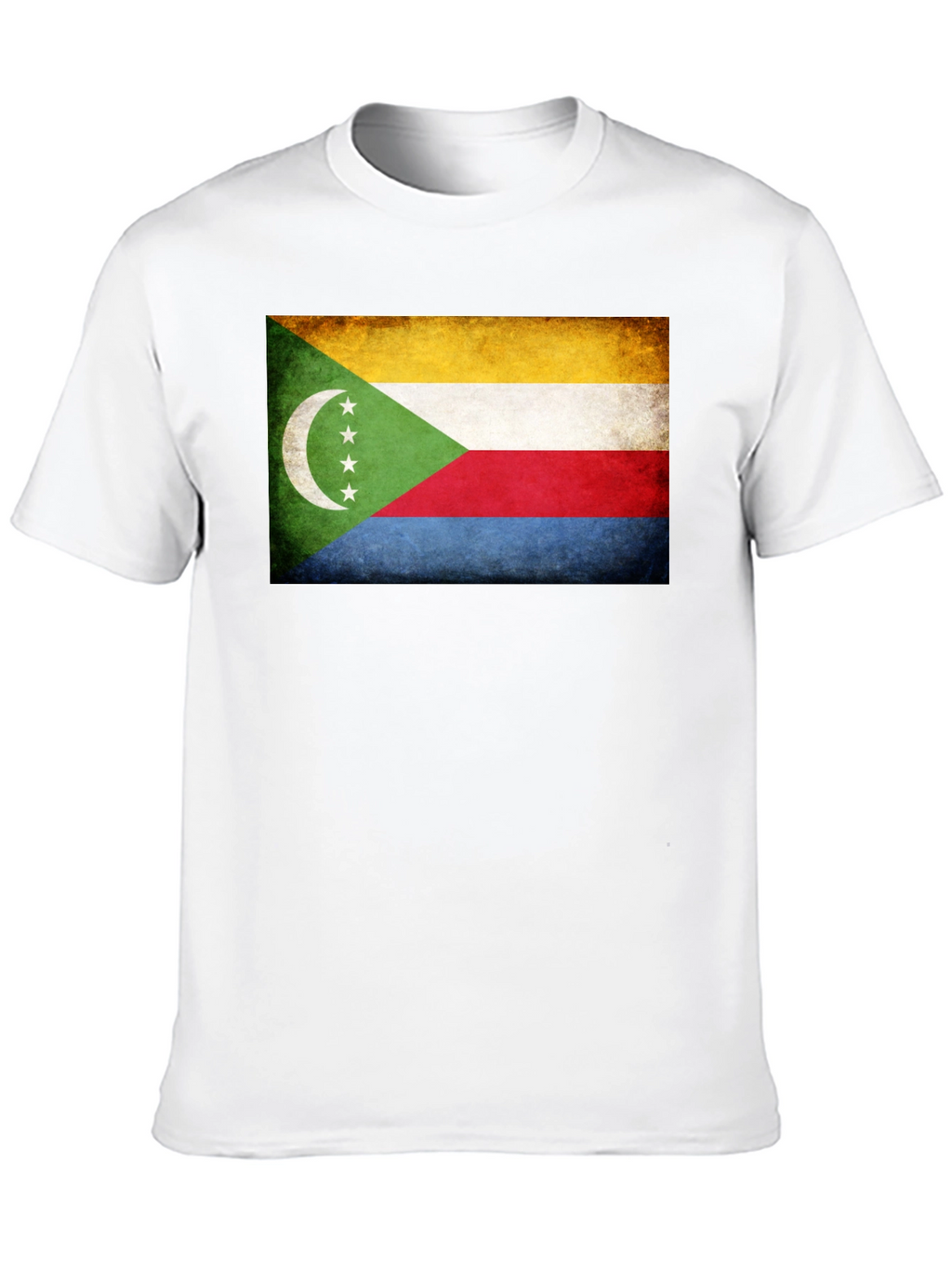 Comoros Flag Graphic T-Shirt