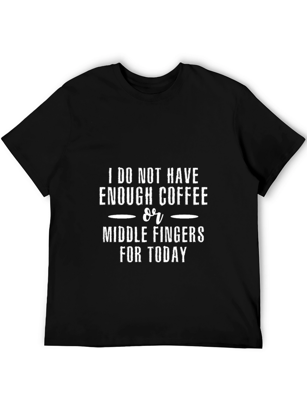 Coffee and Middle Fingers Graphic Tee