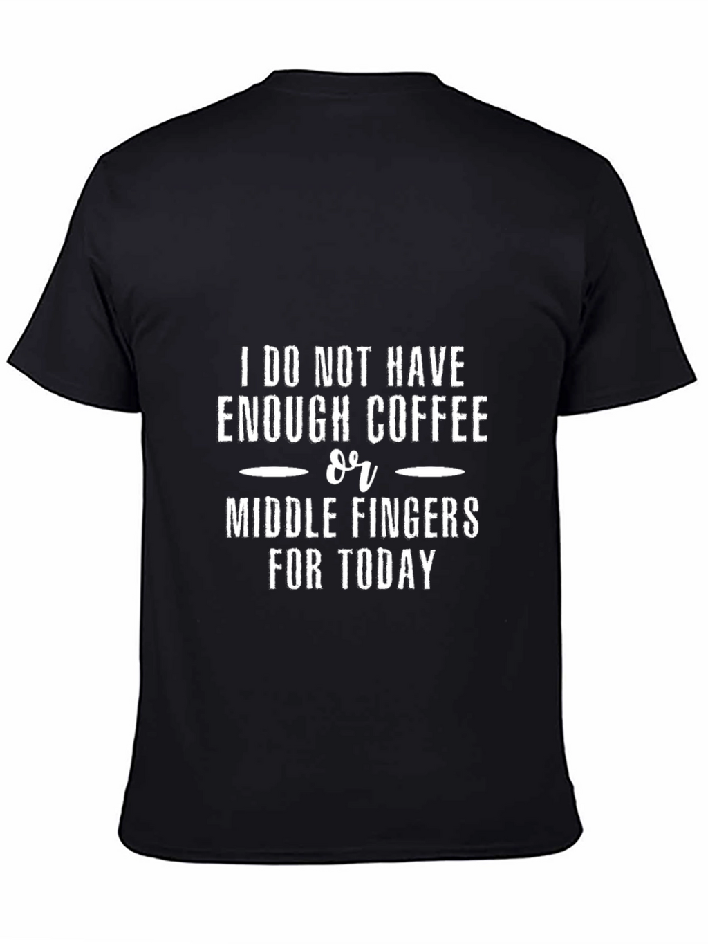 Coffee and Middle Fingers Graphic Tee