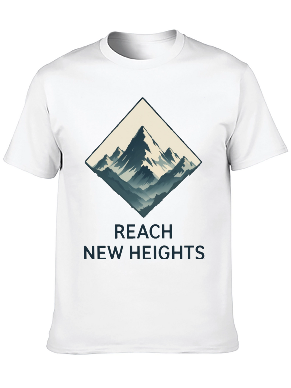 Reach New Heights Mountain Graphic Tee