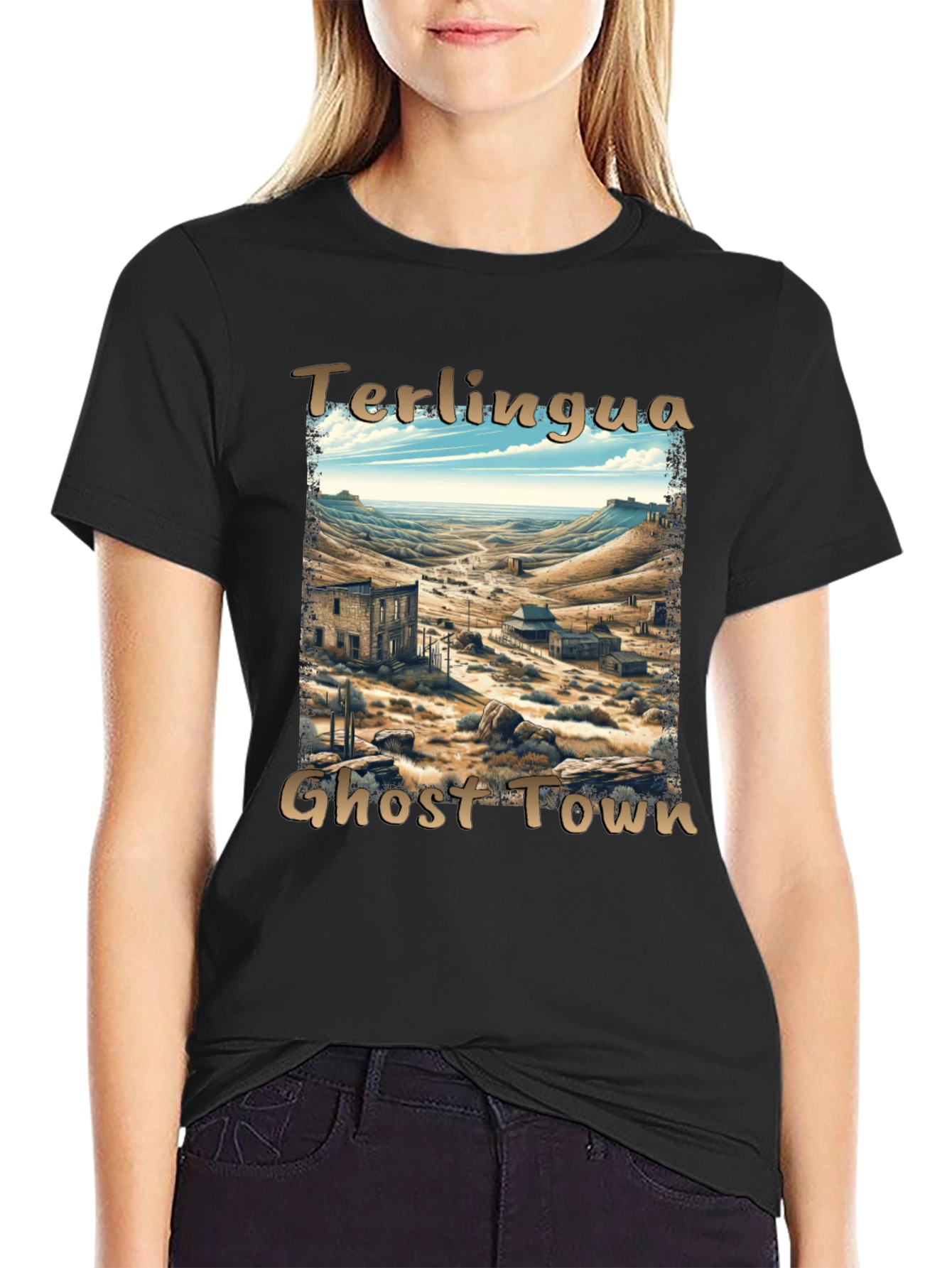 Terlingua Ghost Town Graphic Tee