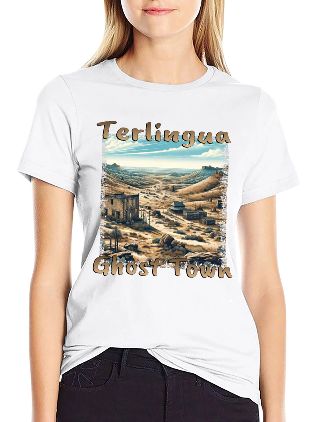 Terlingua Ghost Town Graphic Tee