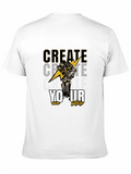 Create Your Own Future Black Graphic Tee