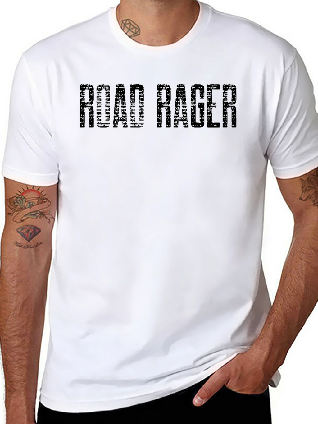 Road Rager Graphic Tee - Cool Casual Style