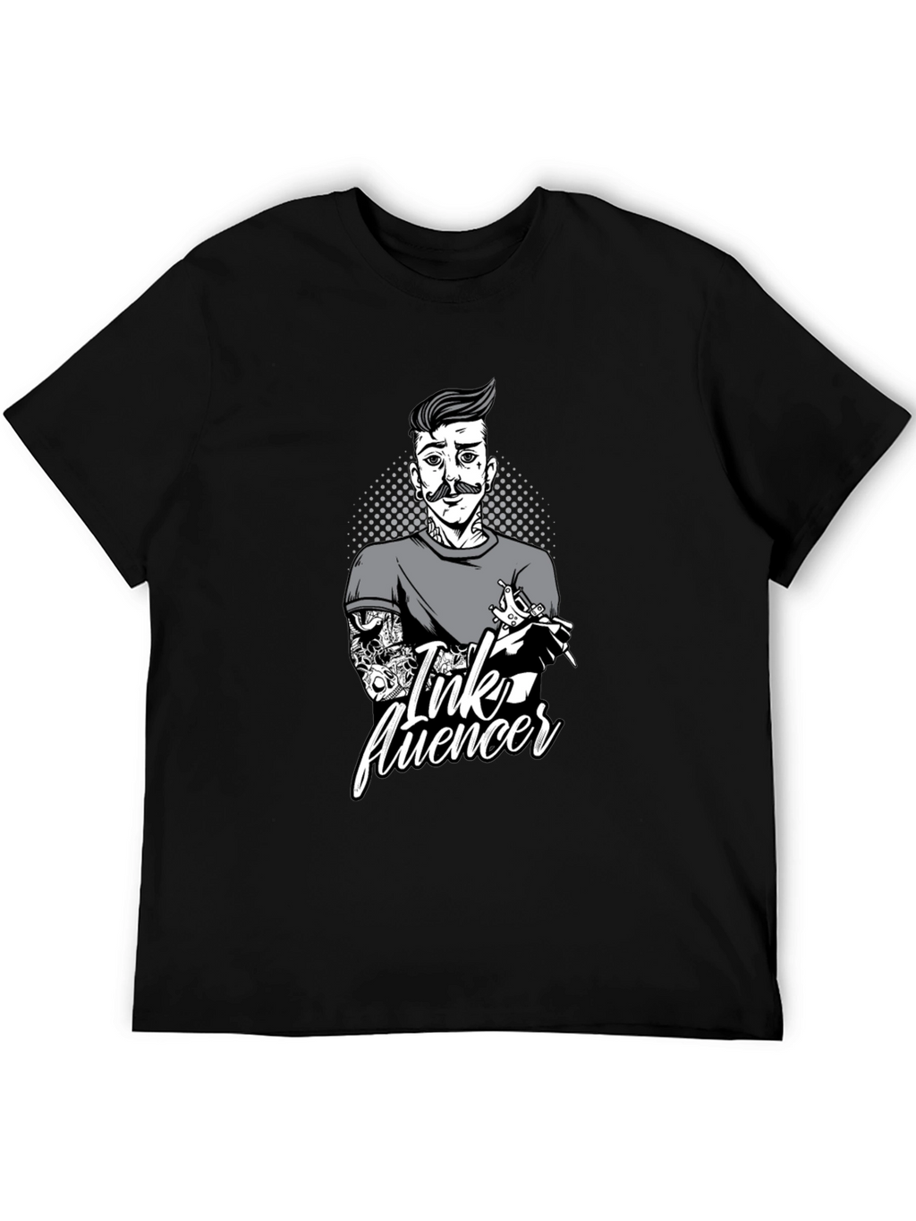 Ink Influencer Graphic Tee - Tattoo Artist T-Shirt