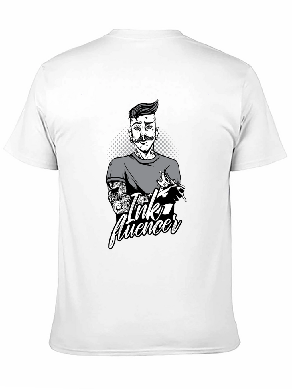 Ink Influencer Graphic Tee - Tattoo Artist T-Shirt