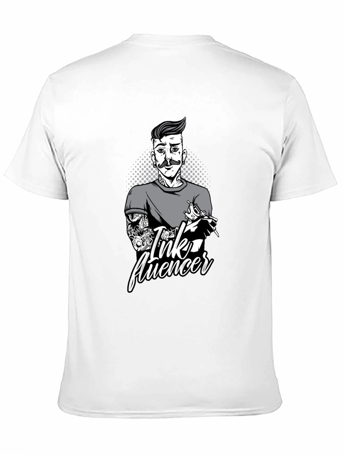 Ink Influencer Graphic Tee - Tattoo Artist T-Shirt