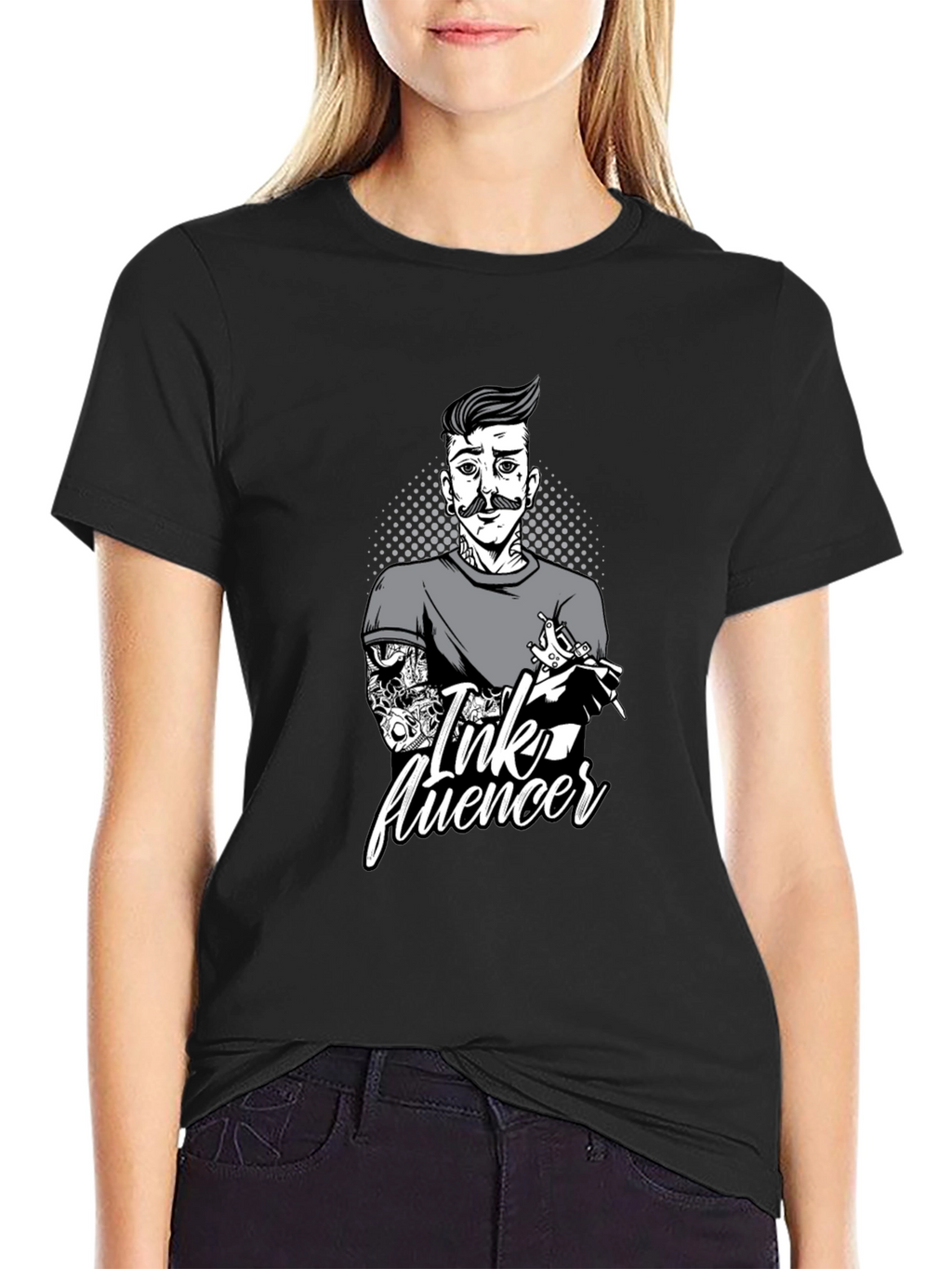Ink Influencer Graphic Tee - Tattoo Artist T-Shirt