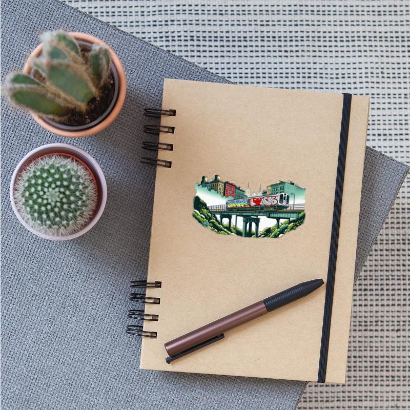 AI NYC Elevated Subway Line