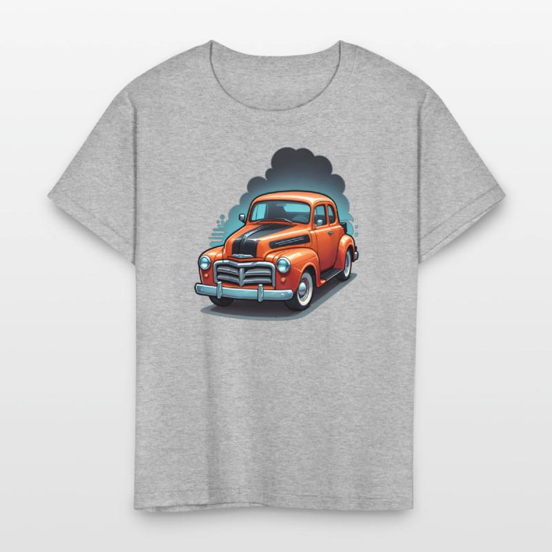 AI Old School 1950s Car