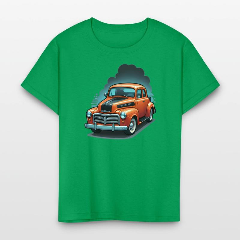 AI Old School 1950s Car