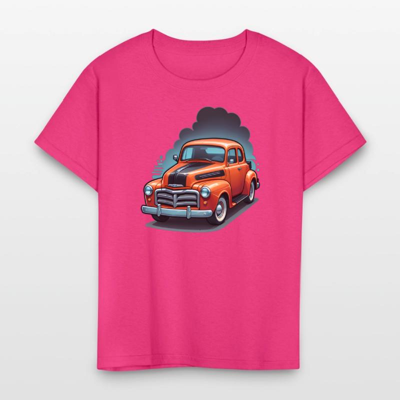 AI Old School 1950s Car