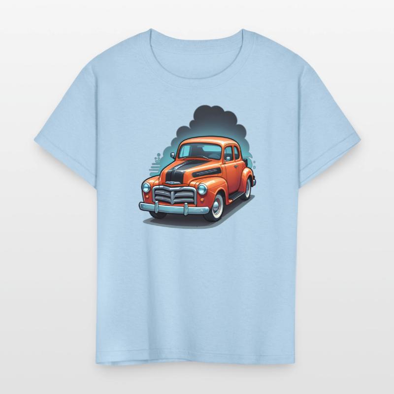 AI Old School 1950s Car