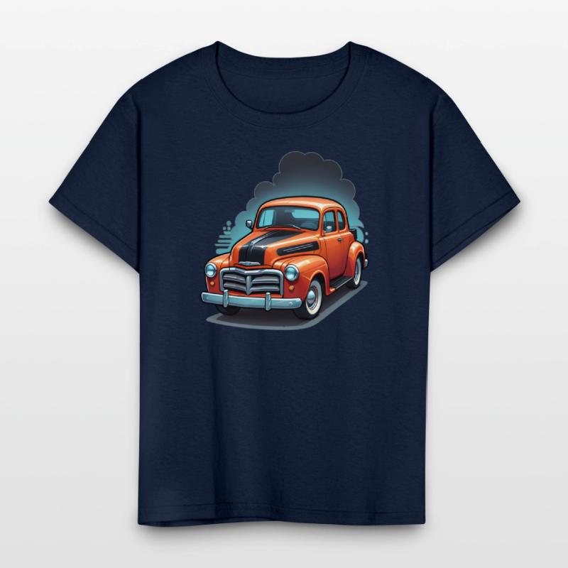 AI Old School 1950s Car