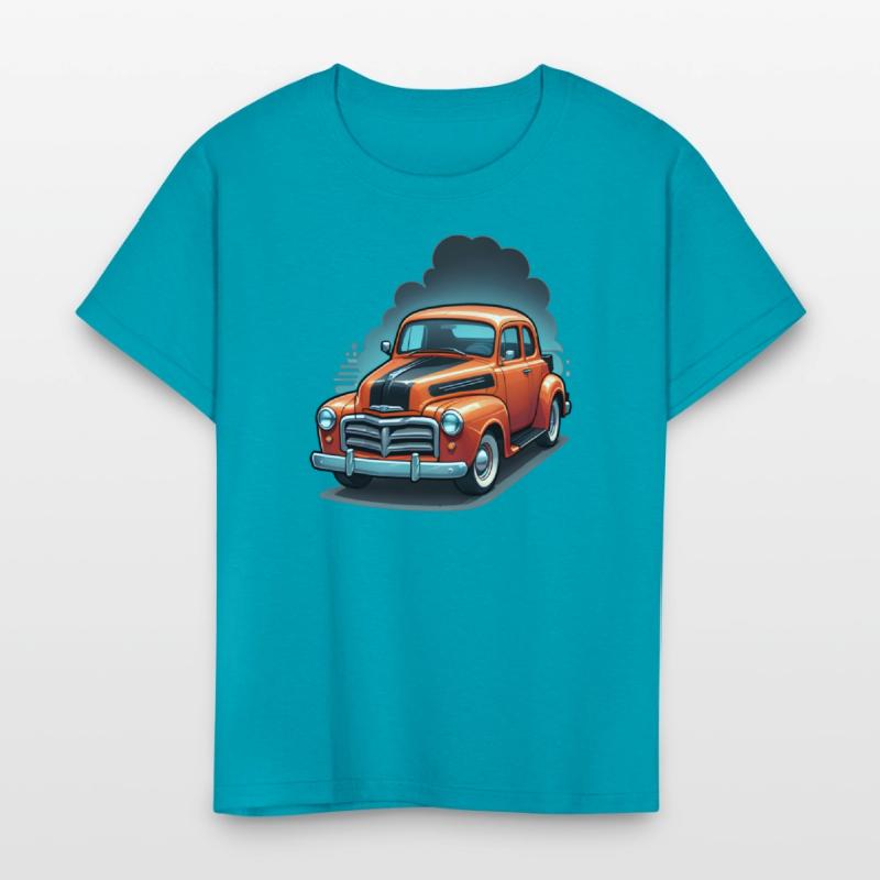 AI Old School 1950s Car