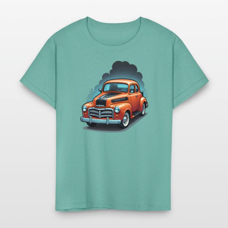 AI Old School 1950s Car