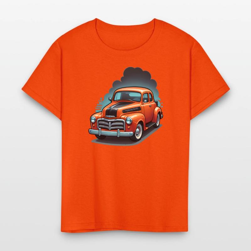 AI Old School 1950s Car