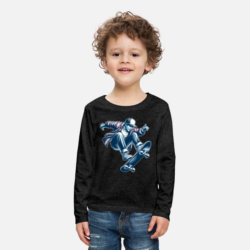 AI Old School 1990s Teen Skater