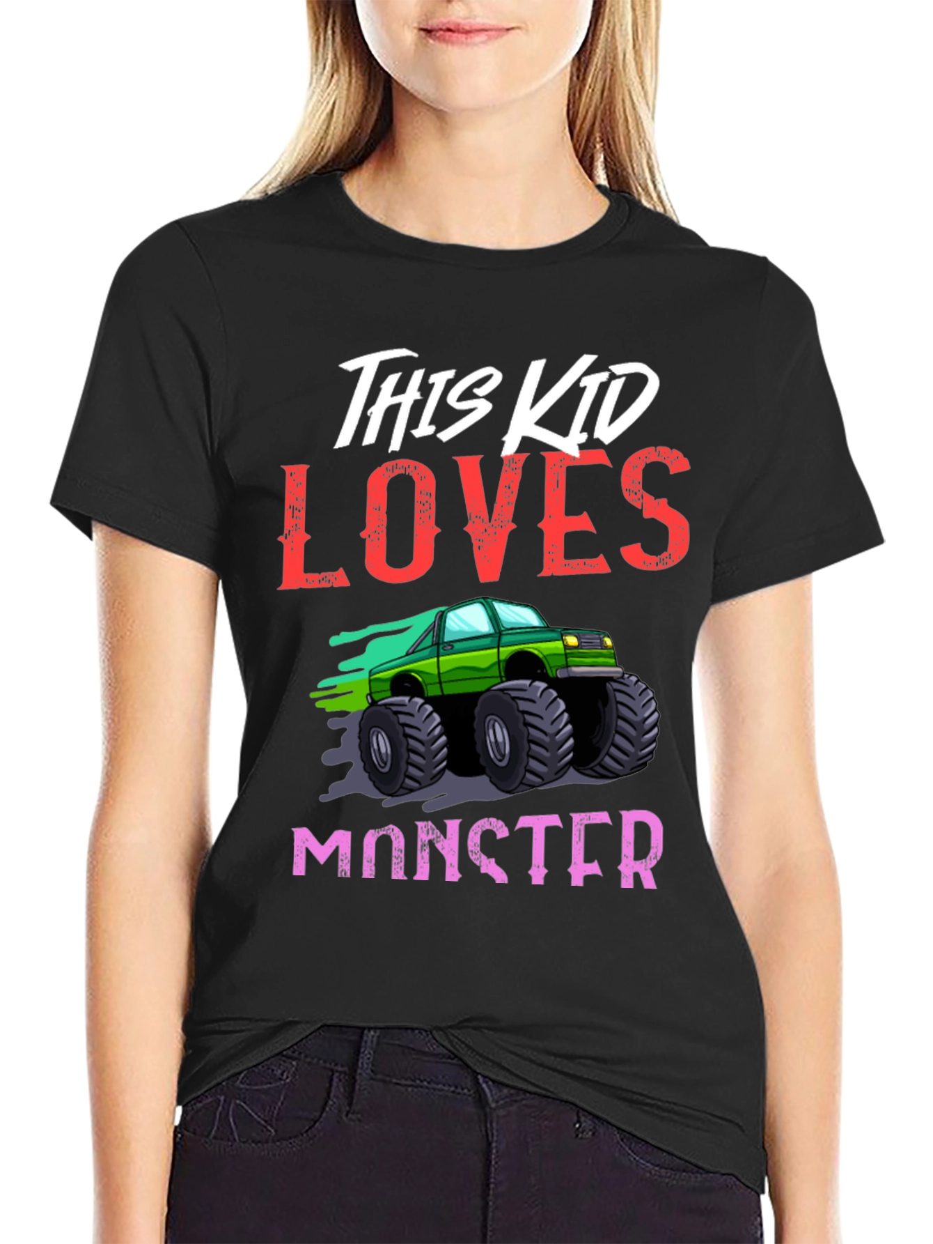 This Kid Loves Monster Trucks T-Shirt