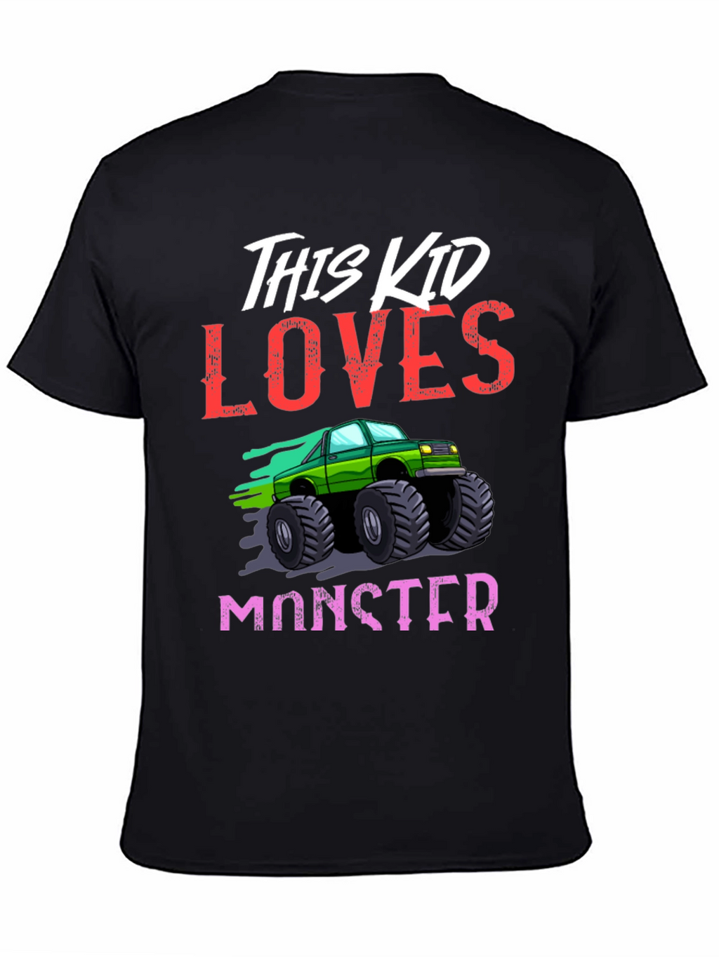 This Kid Loves Monster Trucks T-Shirt
