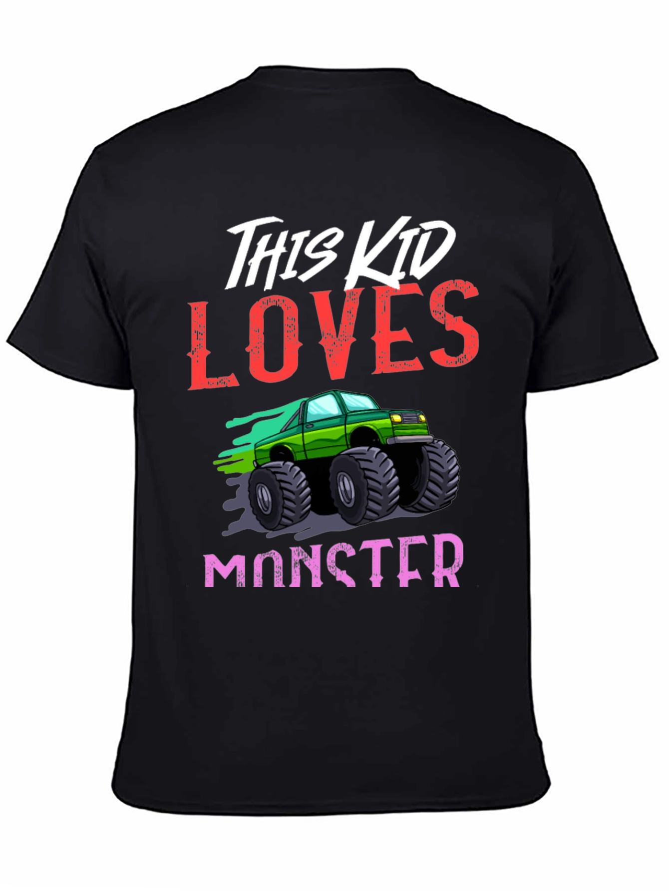 This Kid Loves Monster Trucks T-Shirt
