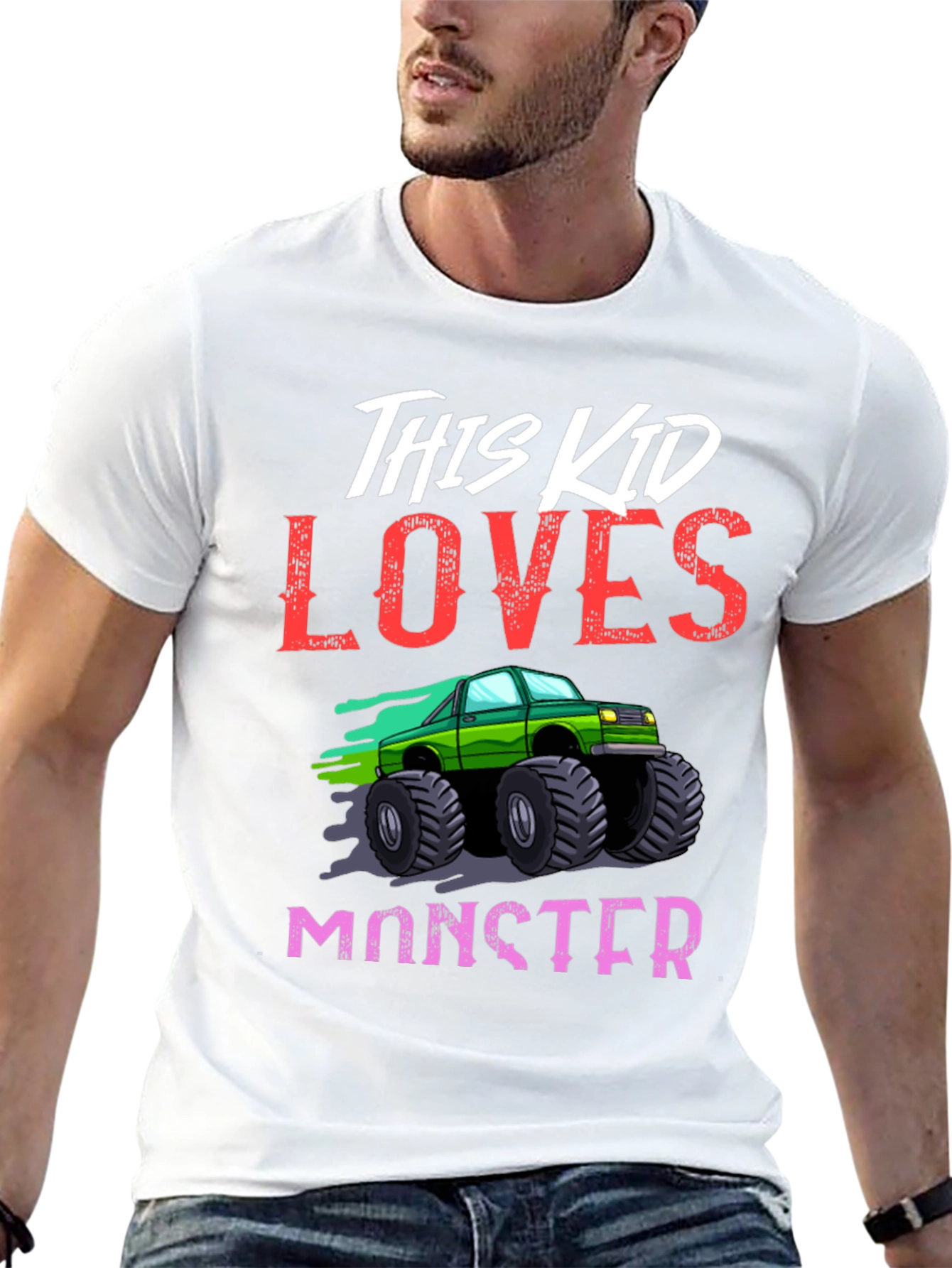 This Kid Loves Monster Trucks T-Shirt