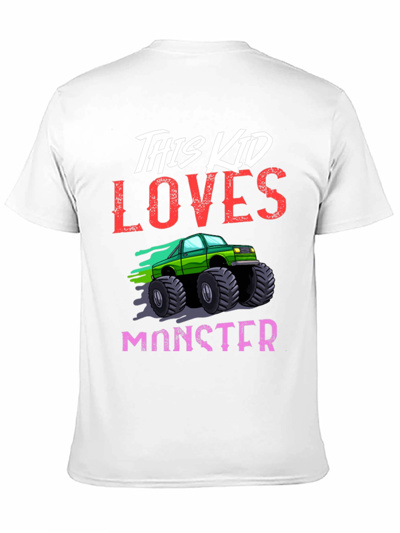 This Kid Loves Monster Trucks T-Shirt