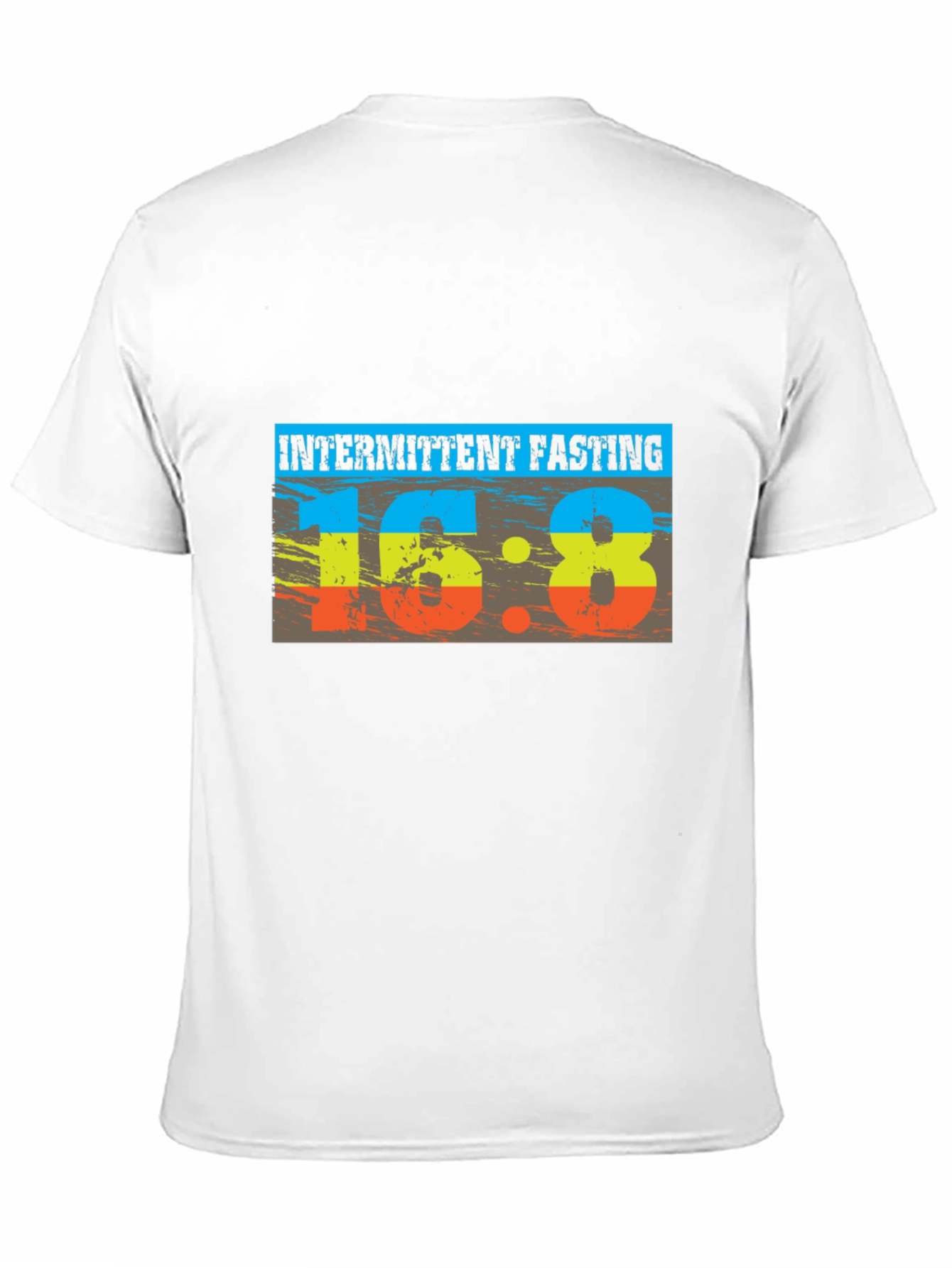 Intermittent Fasting 16:8 Black Graphic Tee