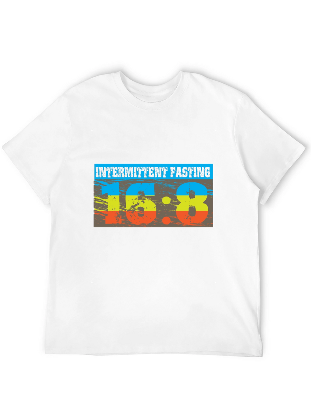 Intermittent Fasting 16:8 Black Graphic Tee