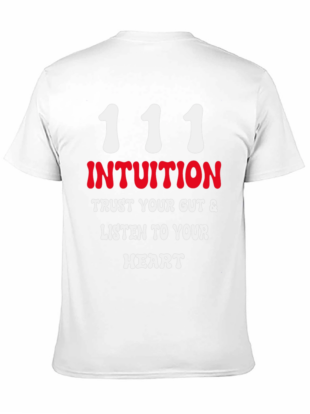 Intuition Black T-Shirt - Trust Your Gut
