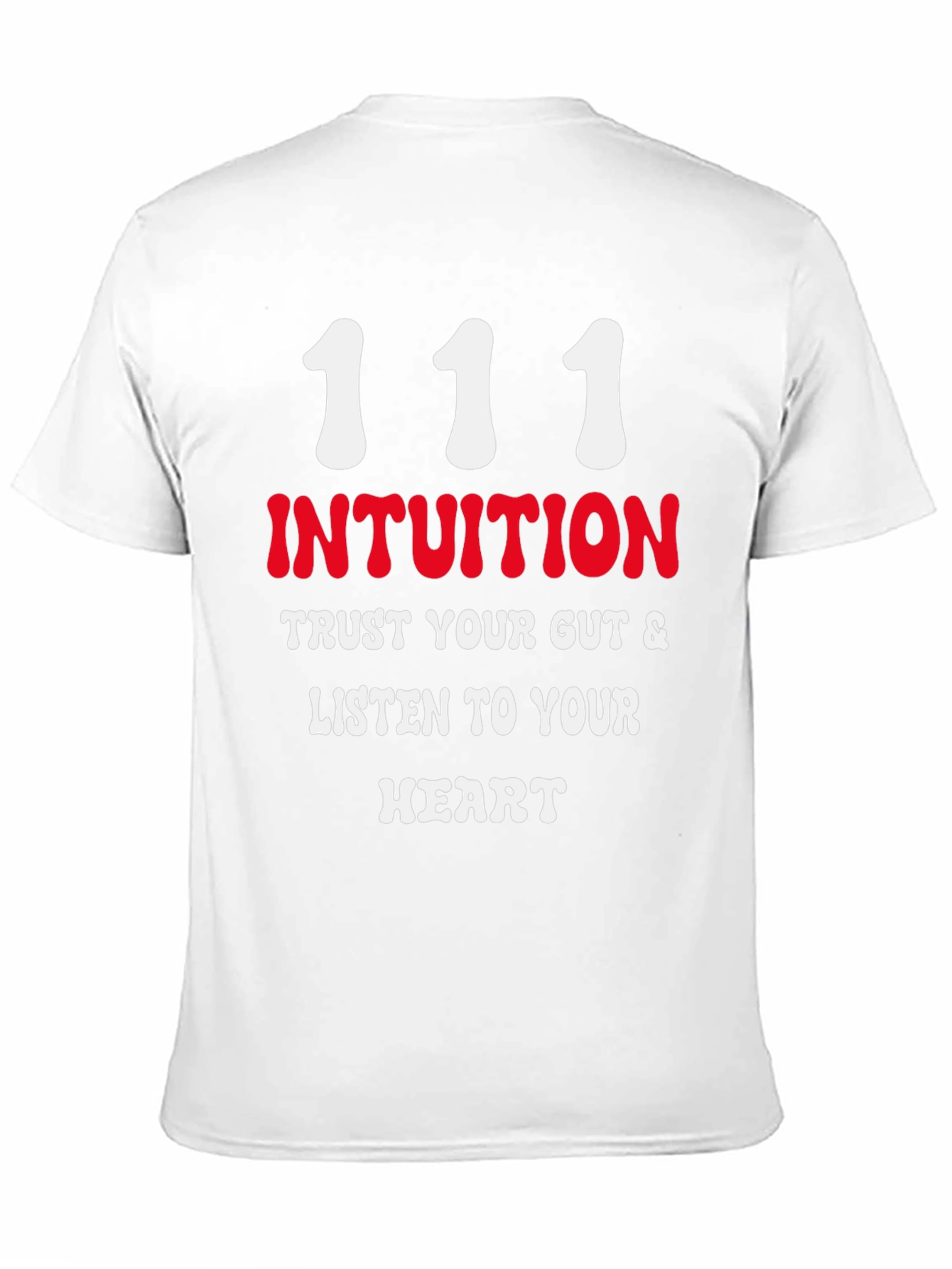 Intuition Black T-Shirt - Trust Your Gut