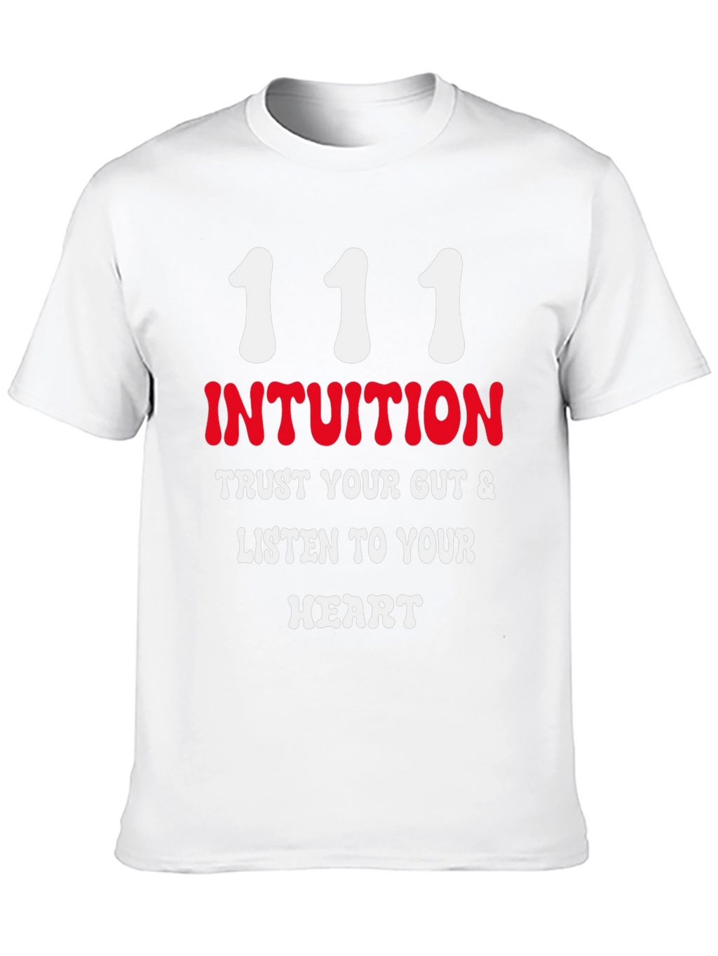Intuition Black T-Shirt - Trust Your Gut