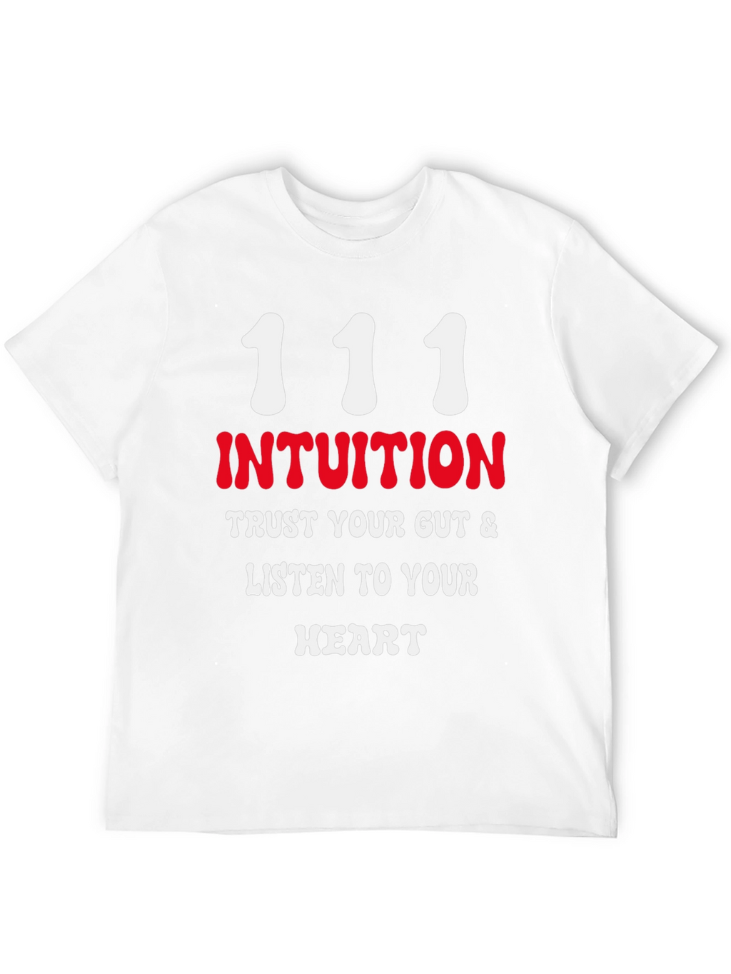 Intuition Black T-Shirt - Trust Your Gut