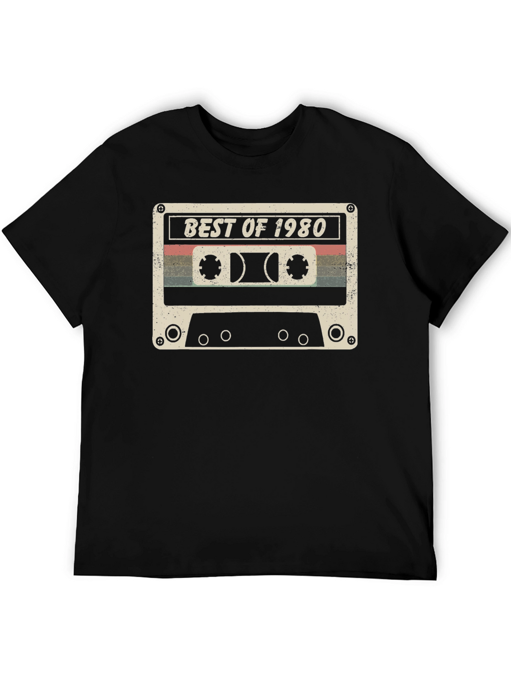 Best of 1980 Cassette Tape T-Shirt - Retro Style