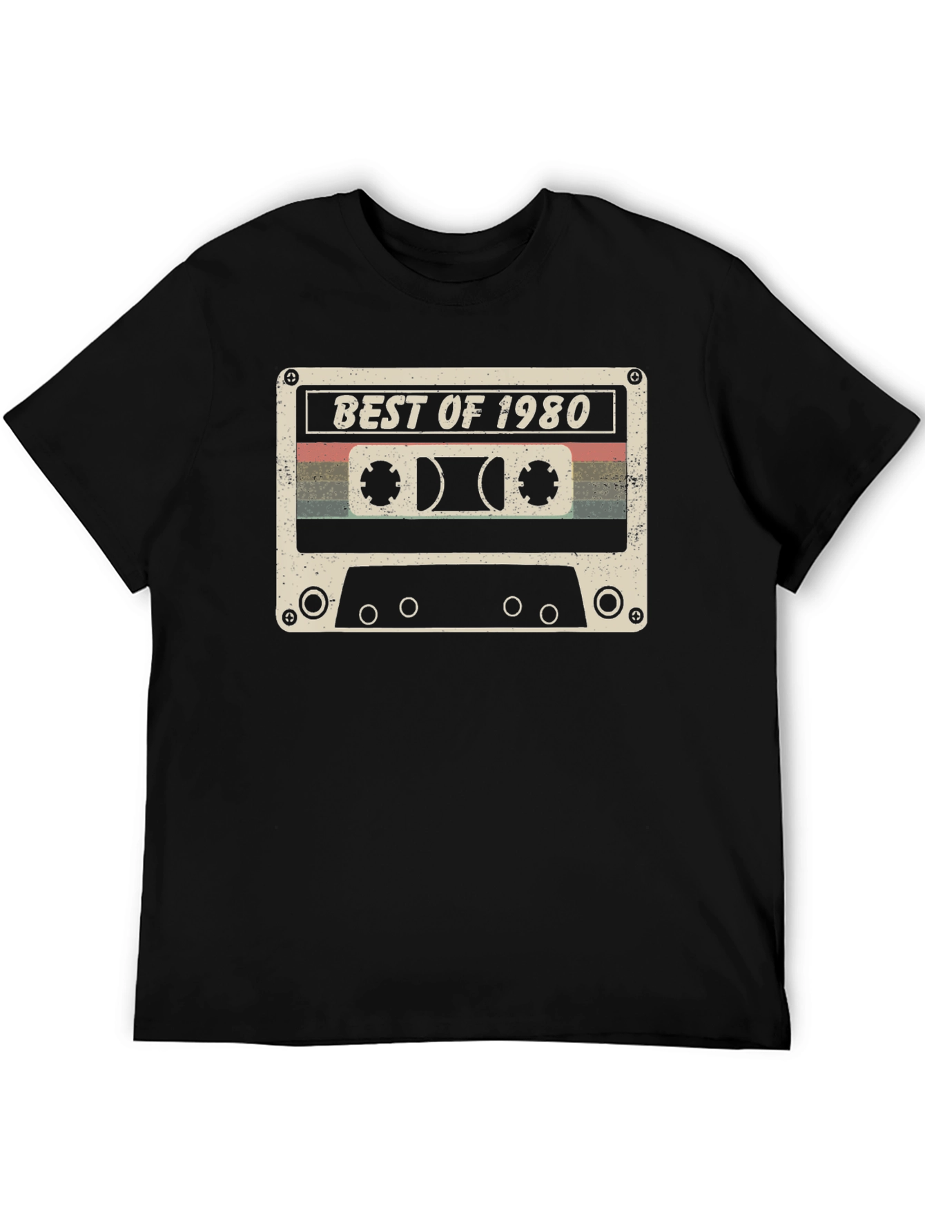 Best of 1980 Cassette Tape T-Shirt - Retro Style