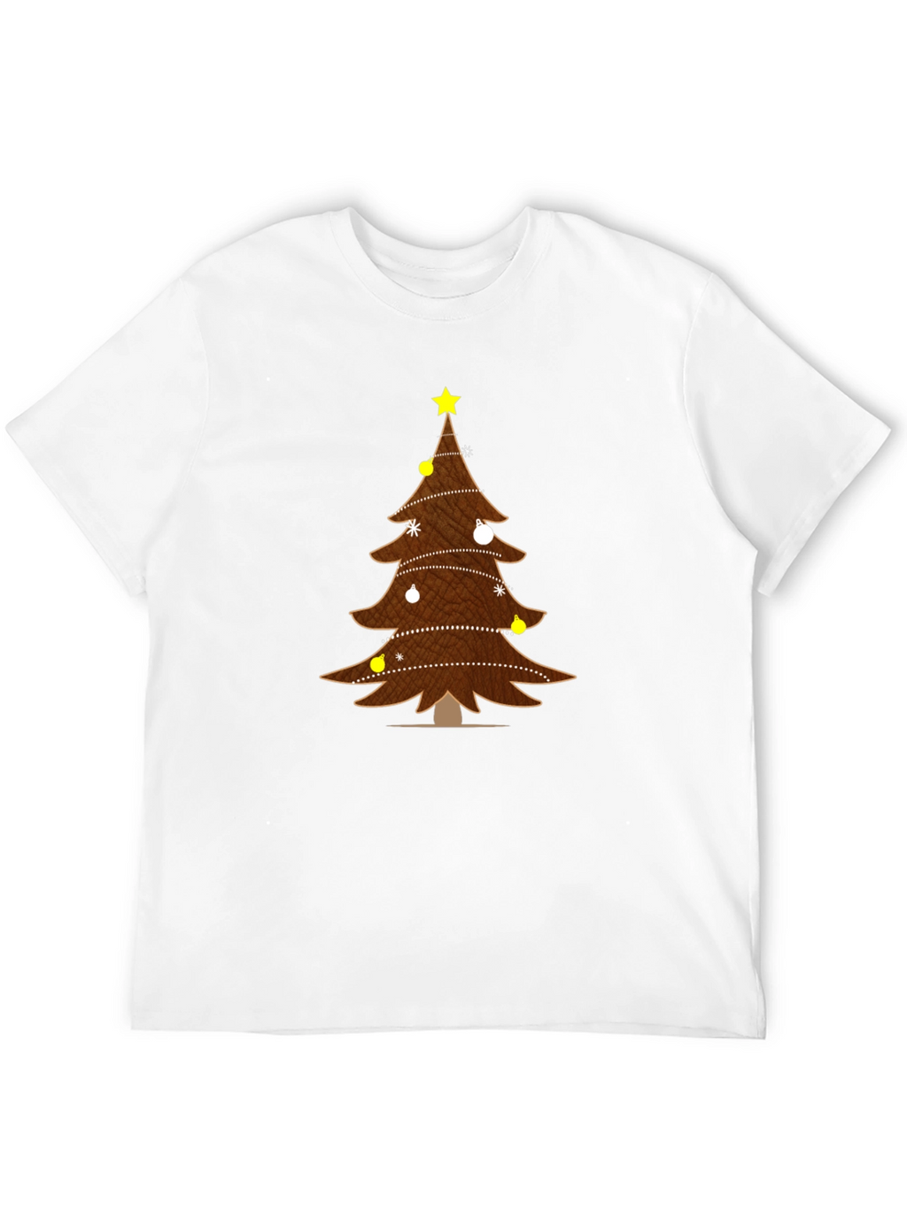 Festive Christmas Tree T-Shirt - Holiday Apparel