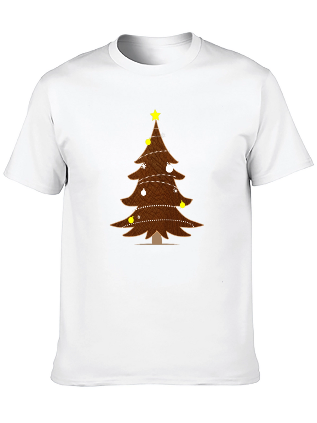 Festive Christmas Tree T-Shirt - Holiday Apparel