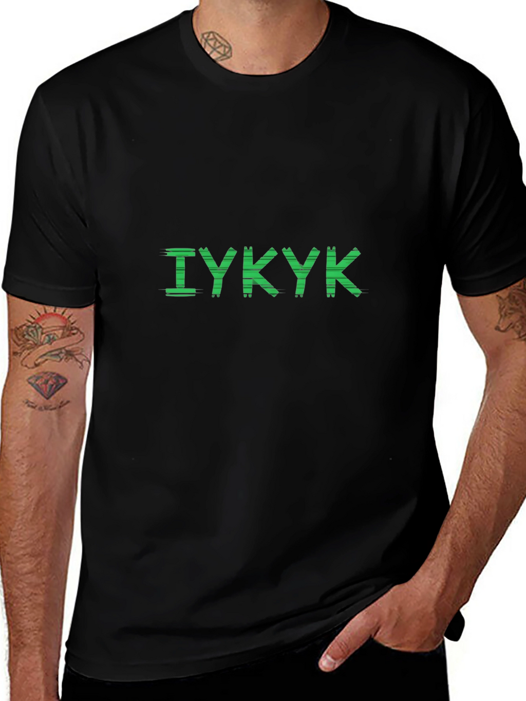 IYKYK Graphic Print T-Shirt - Soft Cotton Tee